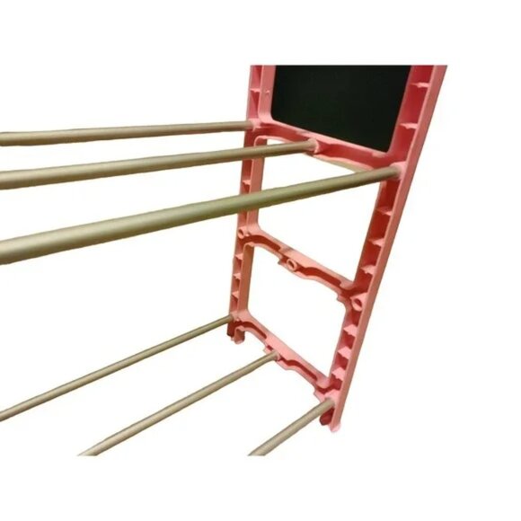 Plastic Shoe Rack Organizer 4 Tier Shelf Holder Adjustable Closet Space Saving - Picture 6 of 7